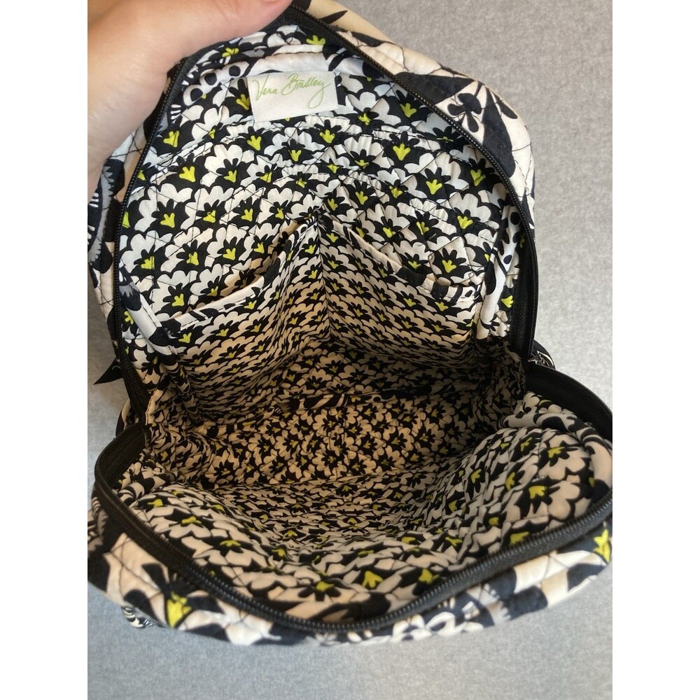 Vera Bradley Mini Backpack Fanfare Signature Retired Spring Boho Festival Travel - Picture 5 of 14